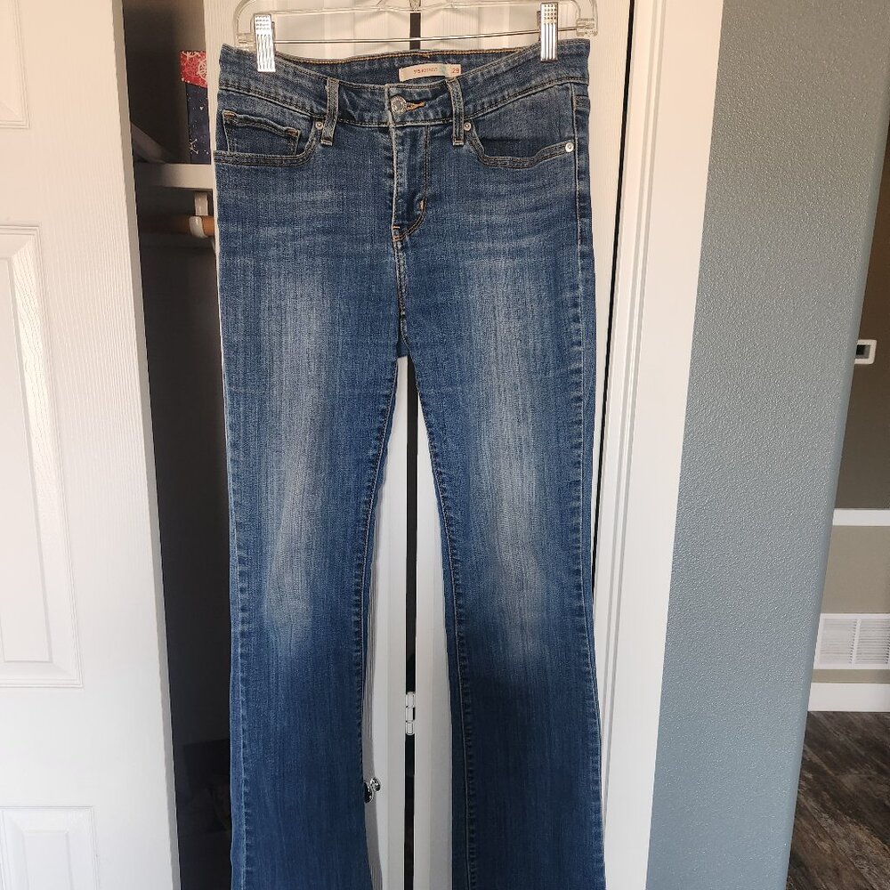 Womens 715 Levis Bootcut Jeans 28W x 32L
